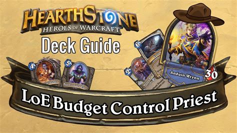 control priest deck|low budget priest control deck.
